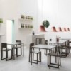 Silla Brera 380 de Pedrali. Sillas de diseño. Sillas de madera para salón.