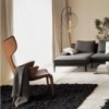Butaca Lou read Driade. Butacas diseño en cuero ideal para interiores.
