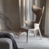 Butaca Lou read Driade. Butacas diseño en cuero ideal para interiores.