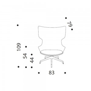 Sillón Lou Speak Driade. Muebles de diseño ideal para hogares, interiores.