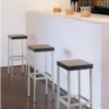 Taburete Cube Madera de Pedrali. Taburetes de diseño. Taburetes de salón.