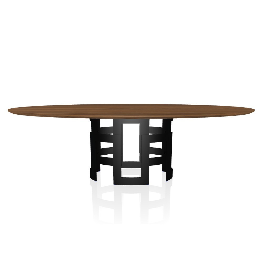 Mesa Imperial Elíptica de Bontempi. Muebles de diseño italiano. Mesa Imperial Elíptica de Bontempi. Muebles de diseño italiano.