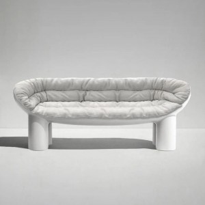 Sofá Roly Poly Tapizado Driade. Muebles de diseño para interior. Sofás modernos.