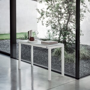 Mesa Consola Mago extensible de Bontempi. Muebles modernos italianos.