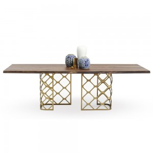 Mesa Majesty Rectangular de Bontempi. Mesas de comedor de diseño italiano.