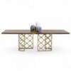 Mesa Majesty Rectangular de Bontempi. Mesas de comedor de diseño italiano.