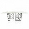 Mesa Majesty Rectangular de Bontempi. Mesas de comedor de diseño italiano.