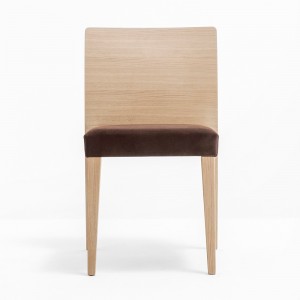 Silla Glam 431/430 de Pedrali. Sillas de diseño. Sillas con asiento tapizado.