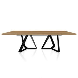 Mesa Millennium XXL de Bontempi. Mesas de comedor. Muebles modernos italianos.