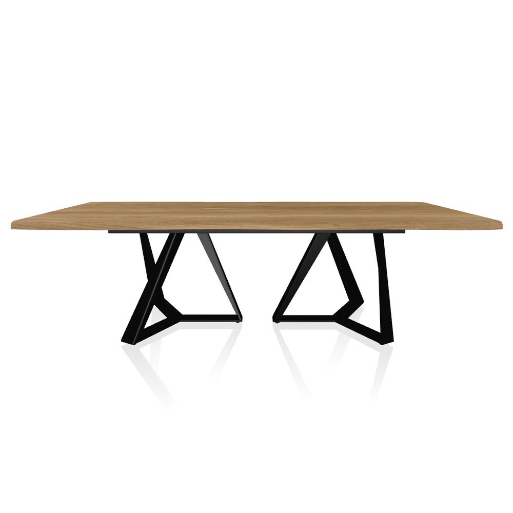 Mesa Millennium XXL de Bontempi. Mesas de comedor. Muebles modernos italianos.