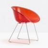Sillón Gliss 920/921 de Pedrali. Sillones de diseño. Sillas de plástico.