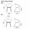 Sillón Gliss 920/921 de Pedrali. Sillones de diseño. Sillas de plástico.