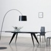 Mesa Ramos Extensible de Bontempi. Mesas extensible de comedor de diseño italiano.