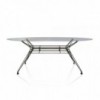Mesa Sander Elíptica de Bontempi. Mesas de comedor. Muebles modernos italianos.