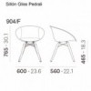 Sillón Gliss 904/F de Pedrali. Sillones de diseño. Sillones para salón.