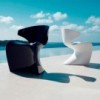 Sillón Wing hecha con Tejido Náutico Resistente al Sol | Diseño Vondom