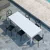 Mesa Kalimba Driade. Mesas diseño para jardín o terrazas. Calidad itaiana.