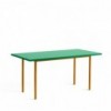 Mesa Two-colour de diseño moderna y elegante de Hay para instalaciones.