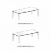 Mesa Versus Extensible de Bontempi. Muebles modernos italianos.