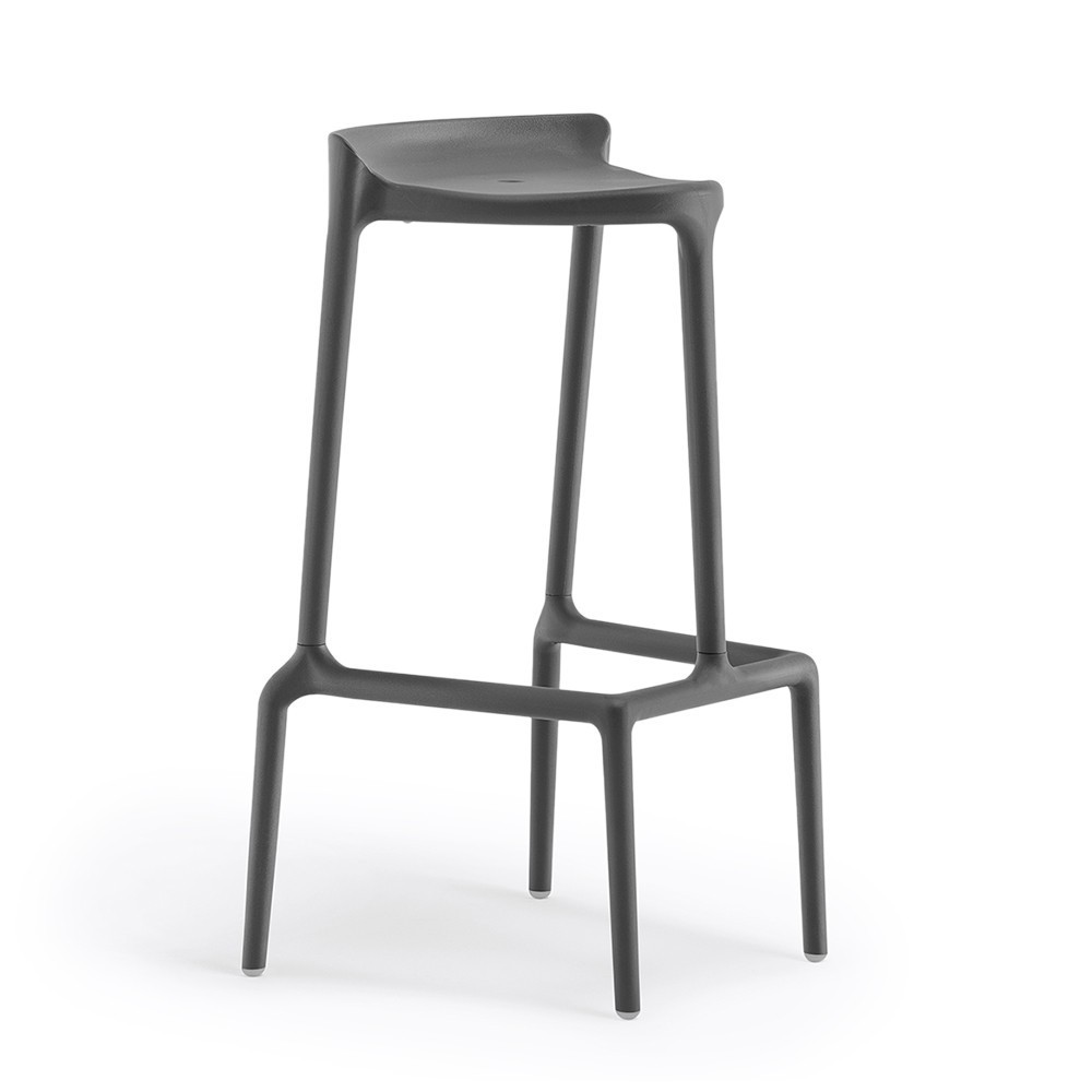 Taburete Happy 490 de Pedrali. Taburetes de diseño. Taburetes de exterior.