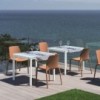 Mesa Diesis Outdoor de Bontempi. Muebles y complementos para exterior.