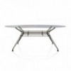 Mesa Sander Elíptica de Bontempi. Mesas de comedor. Muebles modernos italianos.