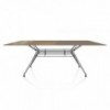 Mesa Sander Rectangular Outdoor de Bontempi. Mesas de jardín y terraza. Muebles modernos italianos.