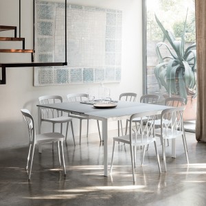 Silla Galaxy de Bontempi. Sillas de diseño para patio y jardín.