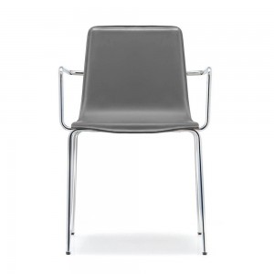 Sillón Inga 5664 de Pedrali. Sillones de diseño. Sillas tapizadas con brazos.