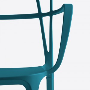 Sillón Intrigo 3715 de Pedrali. Sillones de diseño. Sillones de aluminio de jardín.