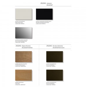 Librería ZigZag Driade. Piezas para interior de diseño moderno. Librerías de salón.