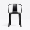 Silla Jamaica 2910 de Pedrali. Sillas madera de diseño moderno. Sillas para salones.