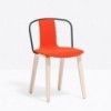 Silla Jamaica 2911 de Pedrali. Sillas de diseño. Sillas tapizadas modernas.