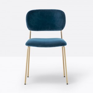 Silla Jazz 3719 de Pedrali. Sillas de diseño. Sillas tapizadas contract.