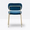 Silla Jazz 3719 de Pedrali. Sillas de diseño. Sillas tapizadas contract.