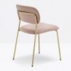 Silla Jazz 3719 de Pedrali. Sillas de diseño. Sillas tapizadas contract.