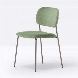 Silla Jazz 3719 de Pedrali. Sillas de diseño. Sillas tapizadas contract.