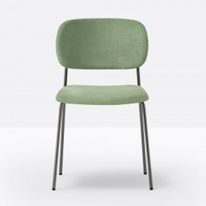 Silla Jazz 3719 de Pedrali. Sillas de diseño. Sillas tapizadas contract.