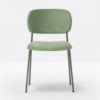 Silla Jazz 3719 de Pedrali. Sillas de diseño. Sillas tapizadas contract.