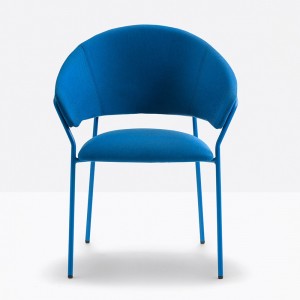 Sillón Jazz 3716 de Pedrali. Sillones de diseño. Sillones tapizados modernos.