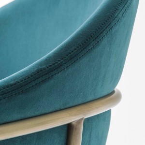 Sillón Jazz 3716 de Pedrali. Sillones de diseño. Sillones tapizados modernos.
