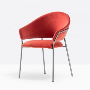 Sillón Jazz 3716 de Pedrali. Sillones de diseño. Sillones tapizados modernos.