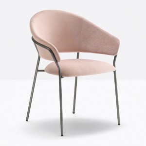 Sillón Jazz 3716 de Pedrali. Sillones de diseño. Sillones tapizados modernos.