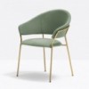 Sillón Jazz 3716 de Pedrali. Sillones de diseño. Sillones tapizados modernos.