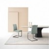 Silla Hisa de Bontempi. Sillas y butacas de diseño italiano para comedor.