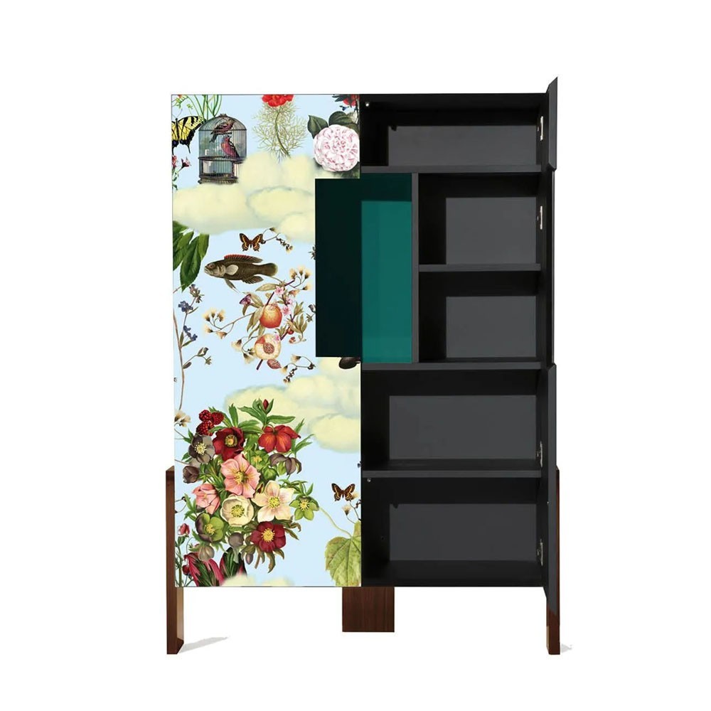 Aparador alto Ziqqurat Driade. Piezas para interior de diseño moderno.