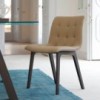 Silla Kuga Madera de Bontempi. Sillas de madera de diseño contemporáneos.