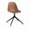 Silla Mood Giratoria de Bontempi. Sillas de salón o comedor de diseño italiano.