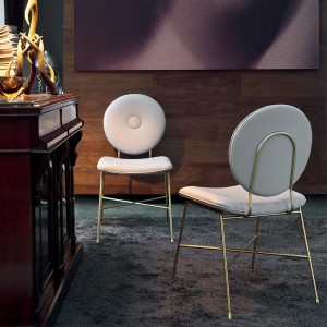 Silla Penelope de Bontempi. Sillas para comedor. Muebles de diseño italiano.