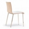 Silla Kuadra XL 2441 de Pedrali. Sillas de diseño italiano. Sillas contract.